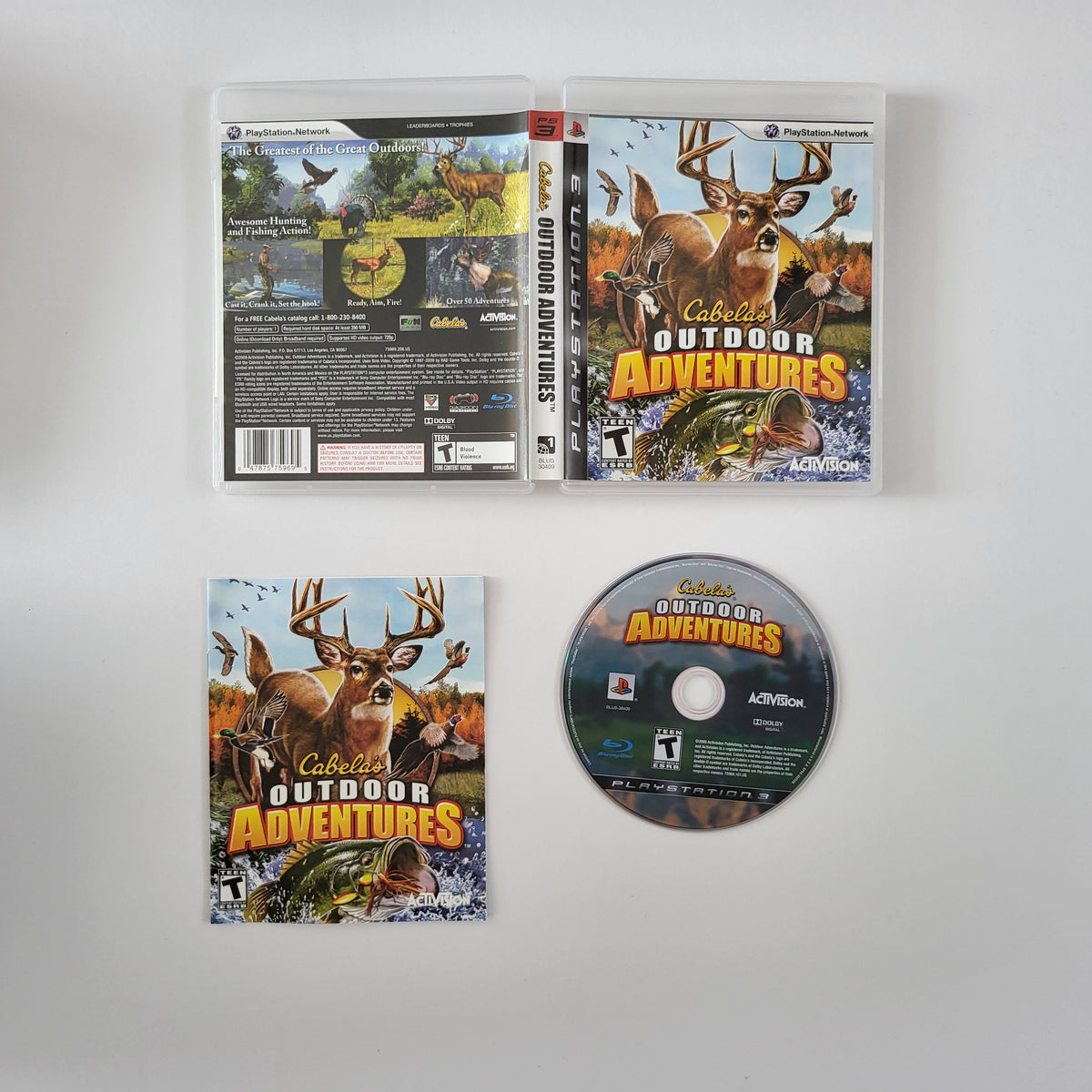 Cabela's Outdoor Adventures PS3 Complete Sydney Retro