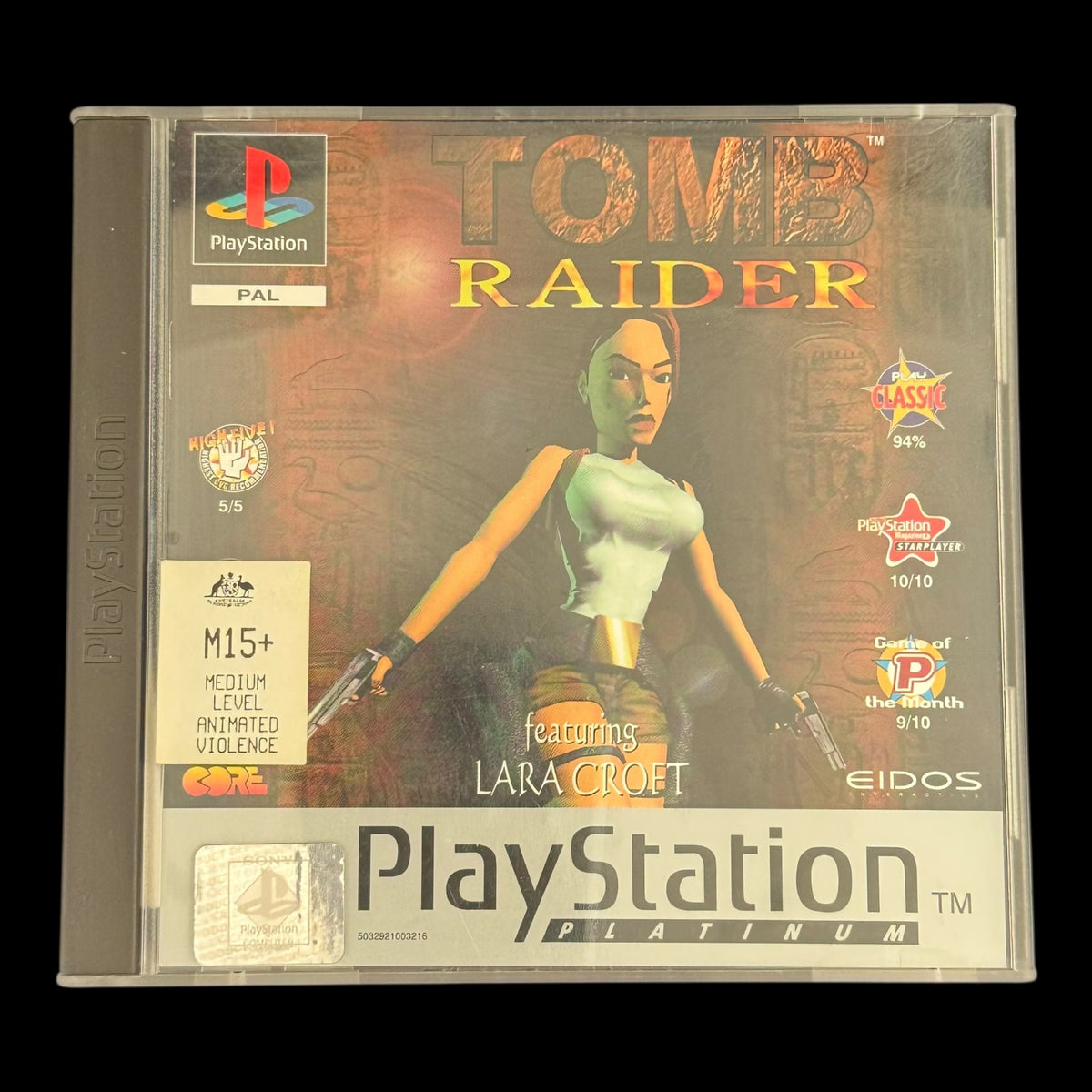 Jeu PS1 Tomb Raider 3 Platinum – Version PAL Complète – Bon État – PlayStation 1