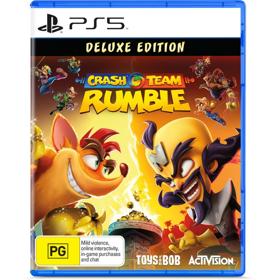Crash Team Rumble Deluxe Edition.