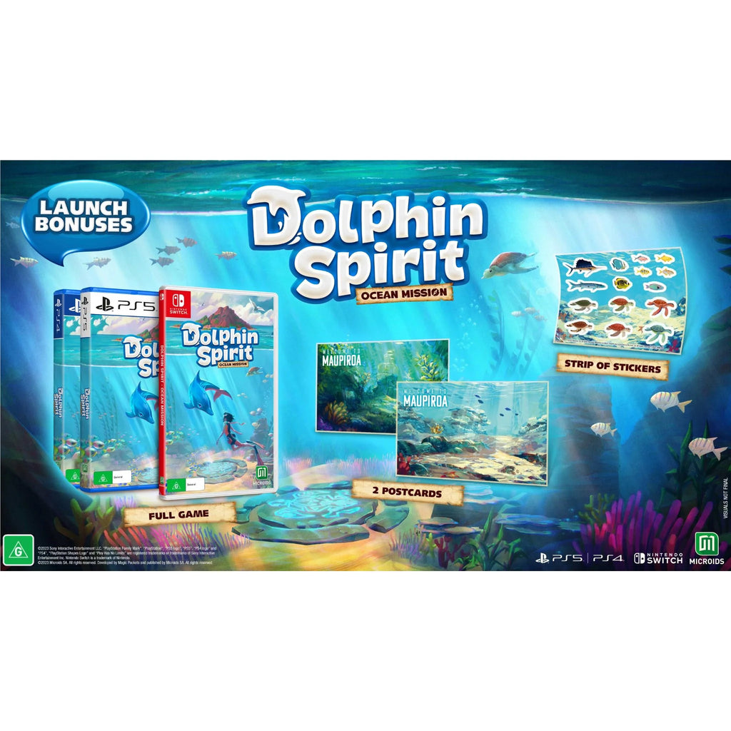 Dolphin Spirit Ocean Mission | PS5 | Brand New & Sealed.