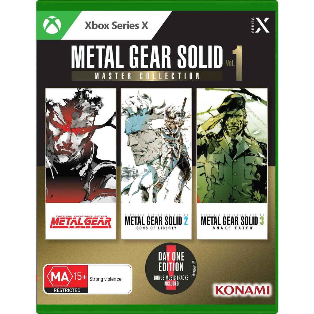 Metal Gear Solid Master Collection Vol 1 Day One Edition | Xbox.