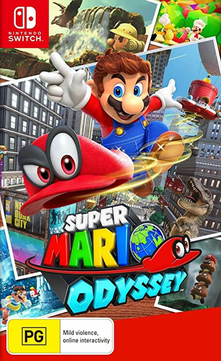 Super Mario Odyssey.