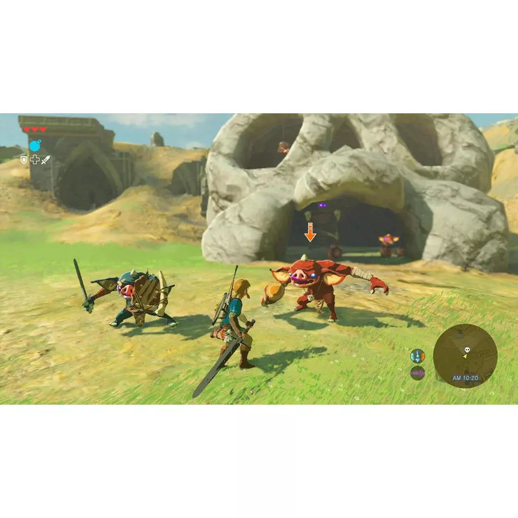 The Legend of Zelda Breath of the Wild.