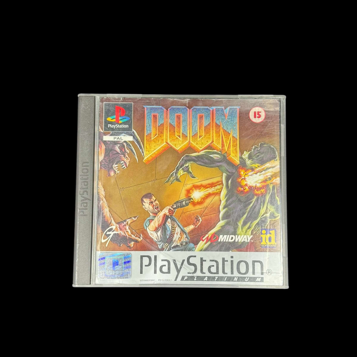 Doom Platinum - Sony Playstation 1 PS1 - Complet CIB Doom Platinum - Sony Playstation 1 PS1 - Complet CIB