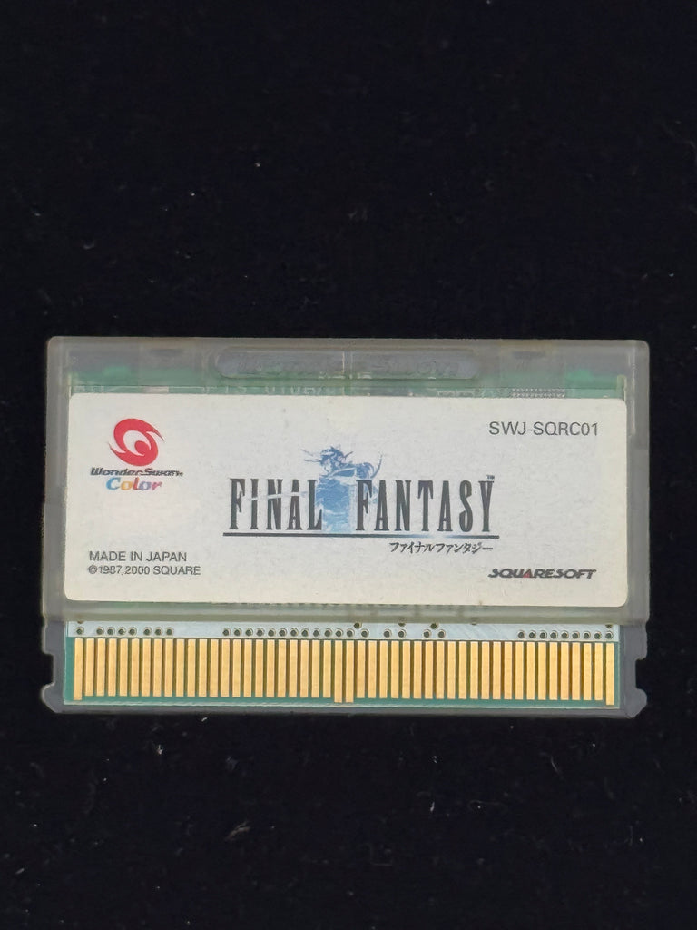 Final Fantasy | Wonderswan | JAP | Complete Condition Cart: Excellent Box: Very Good Manual: Good Items: Very Good Game Description Final Fantasy for the Wonderswan Color is a beautifully remastered version of the iconic RPG that started it all. This Japa