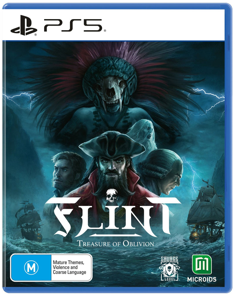 Flint: Treasure of Oblivion | PS5 or Xbox | Brand New & Sealed PLAY A TACTICAL RPG SET IN A PIRATE WORLD WITH A STRONG, ORIGINAL NARRATIVE Assisted by his friend Billy Bones and his crew, Captain Flint sets sail for a mysterious treasure If the call of th