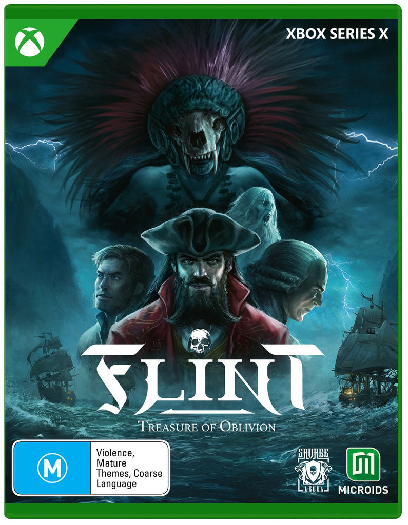 Flint: Treasure of Oblivion | PS5 or Xbox | Brand New & Sealed PLAY A TACTICAL RPG SET IN A PIRATE WORLD WITH A STRONG, ORIGINAL NARRATIVE Assisted by his friend Billy Bones and his crew, Captain Flint sets sail for a mysterious treasure If the call of th