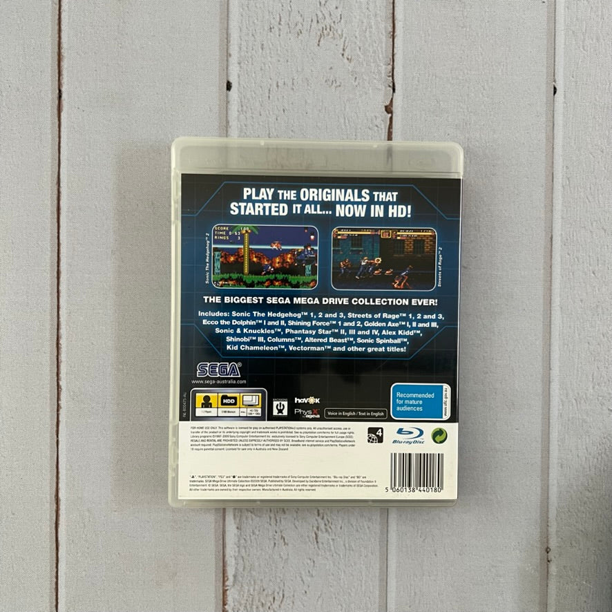 Sega Mega Drive Ultimate Collection.