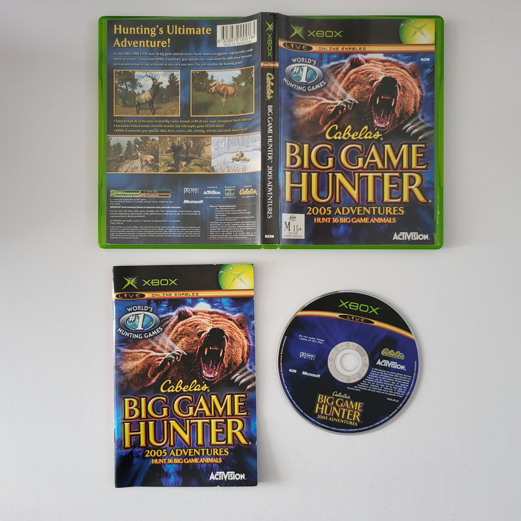 Cabela Big Game Hunter 2005 Adventures.