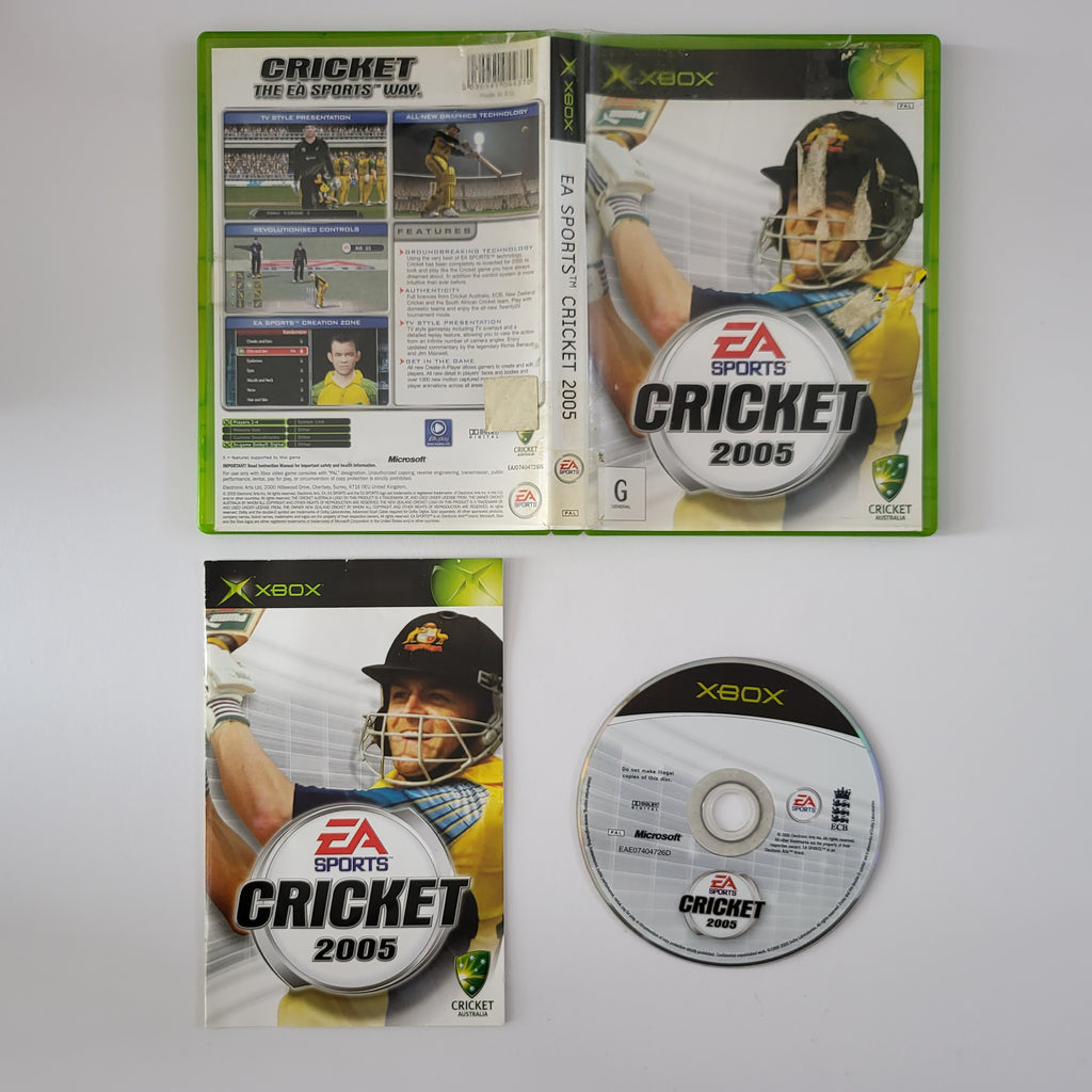 EA Sports Cricket 2005.
