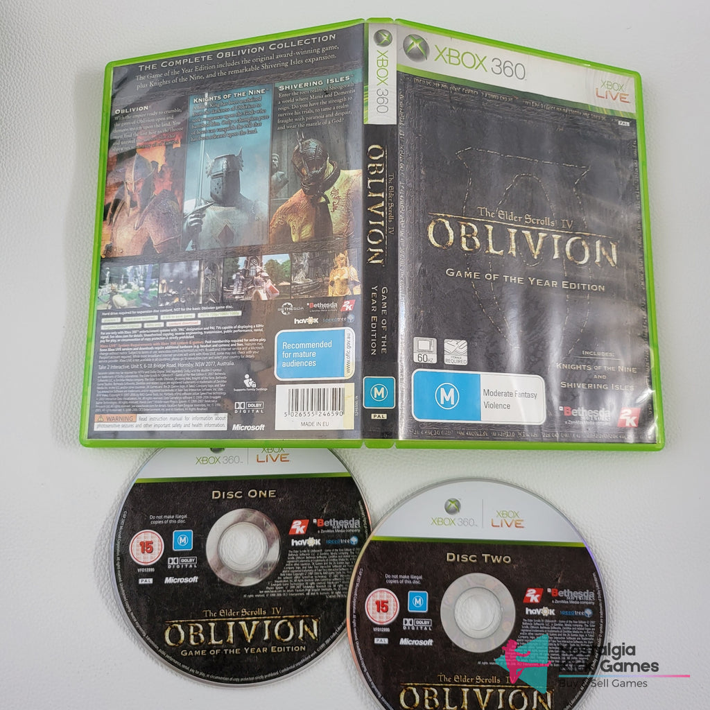 Oblivion GOTY.