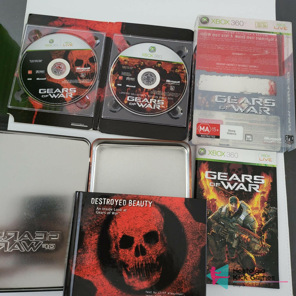 Gears of War Limited Collectors Edition.