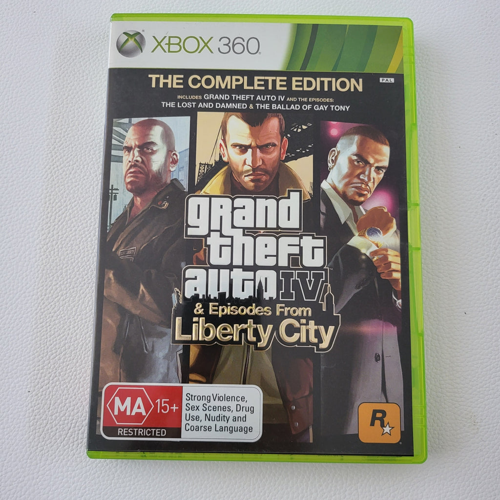 Grand Theft Auto IV Complete Edition & Episodes From Liberty City.