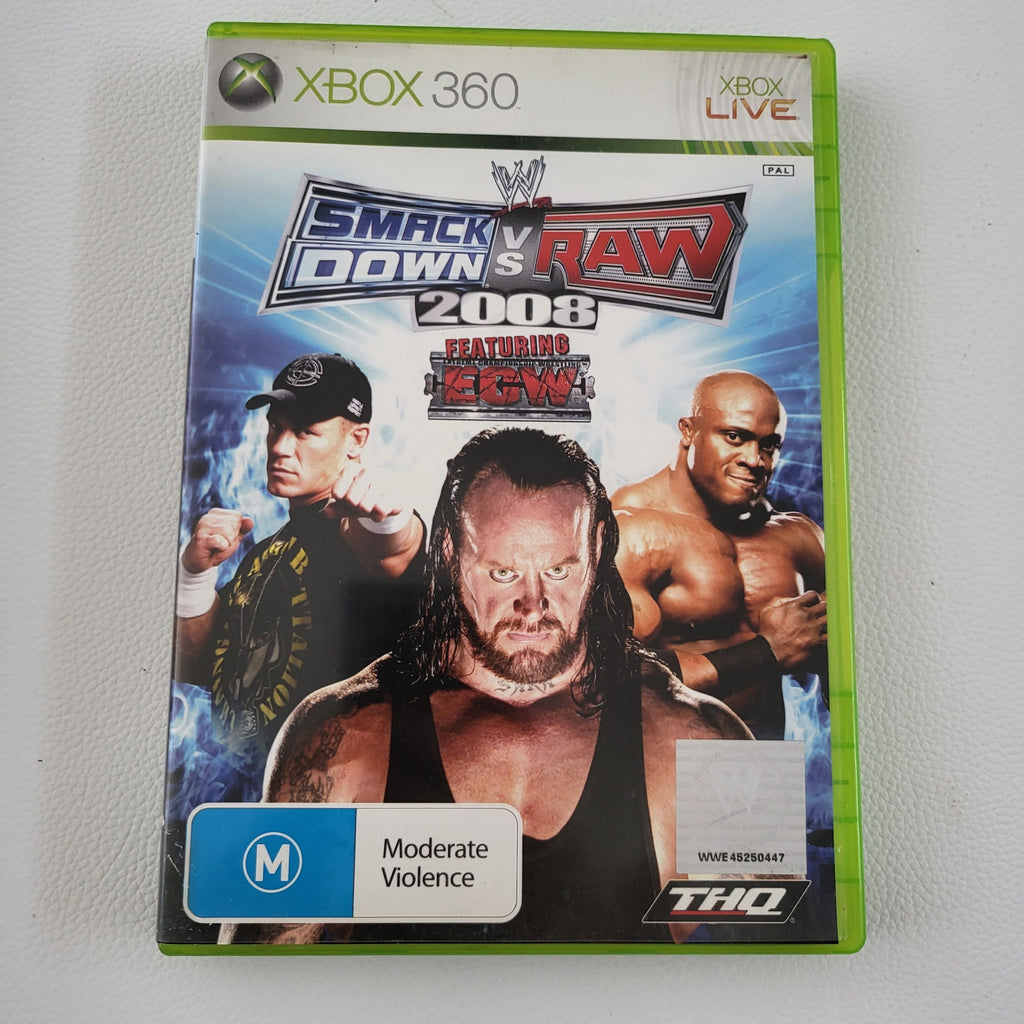 Smack Down Vs Raw 2008 featuring ECW.