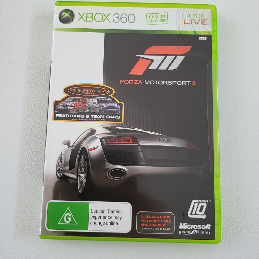 Forza Motorsport 3.