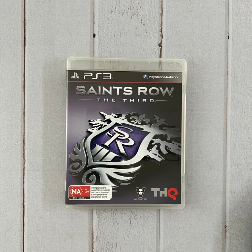 Saints Row the Third.