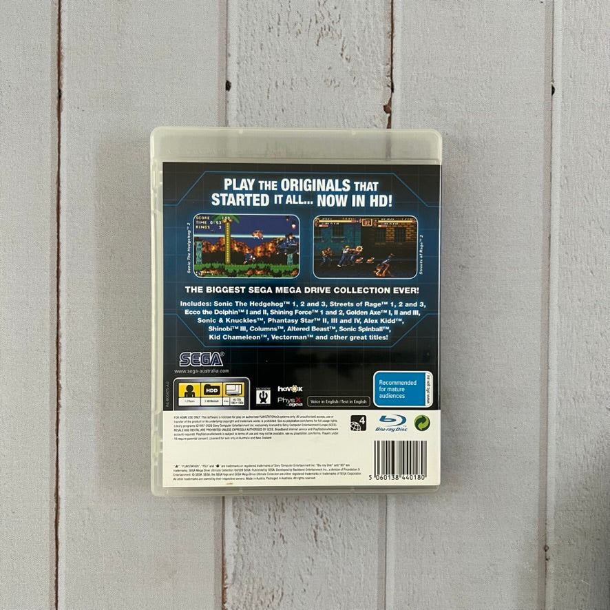 Sega Mega Drive Ultimate Collection.