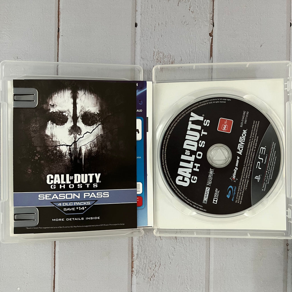 Call of Duty Ghosts.