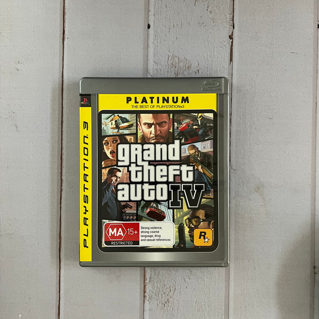 Grand Theft Auto IV.