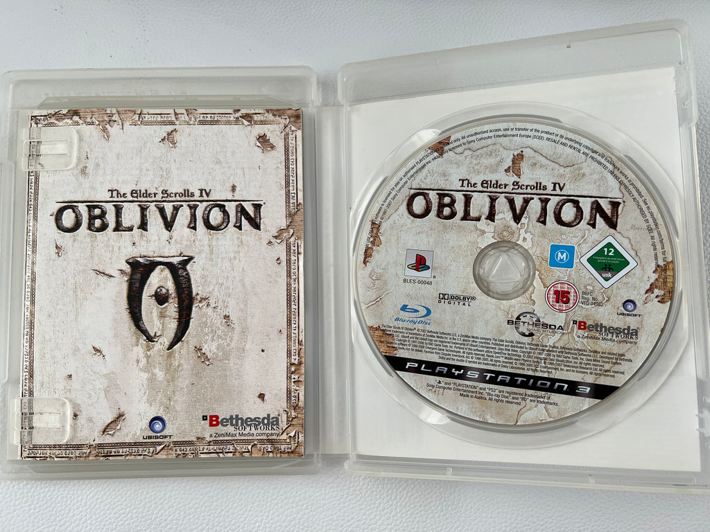 The Elder Scrolls IV Oblivion.