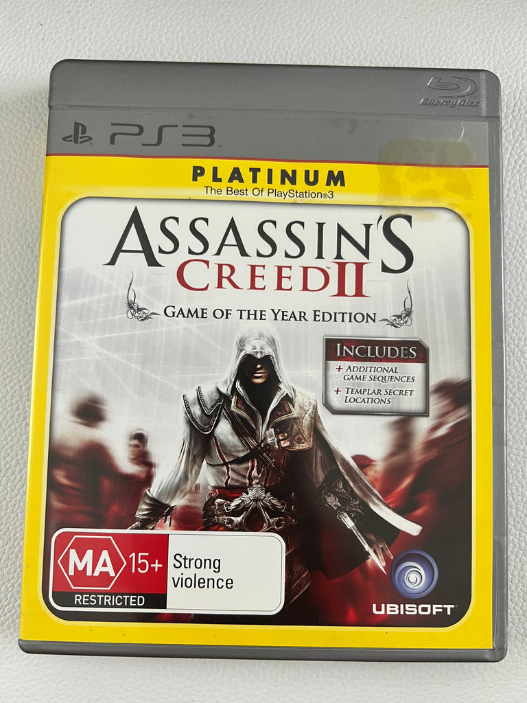 Assassins Creed II Platinum.