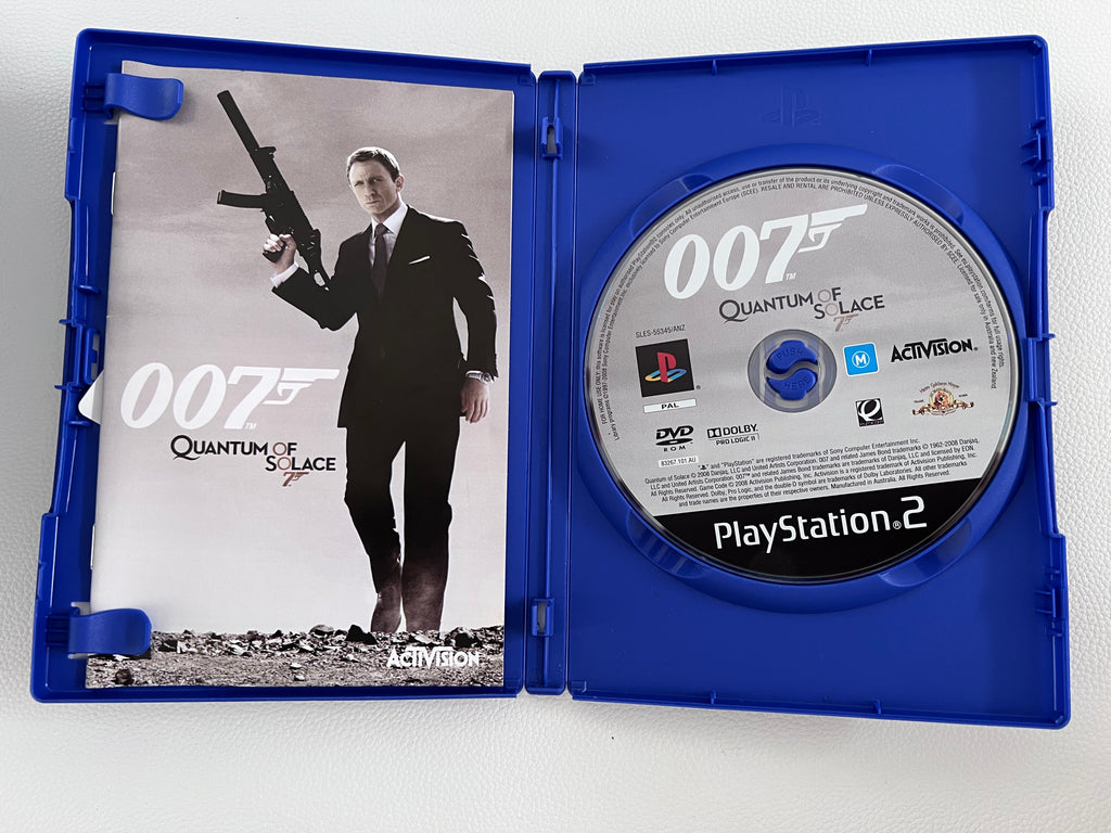007 Quantum of Solace.