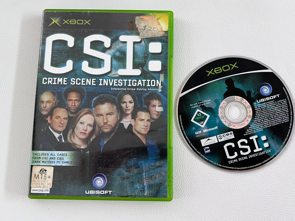 CSI Crime Scene Investigation.