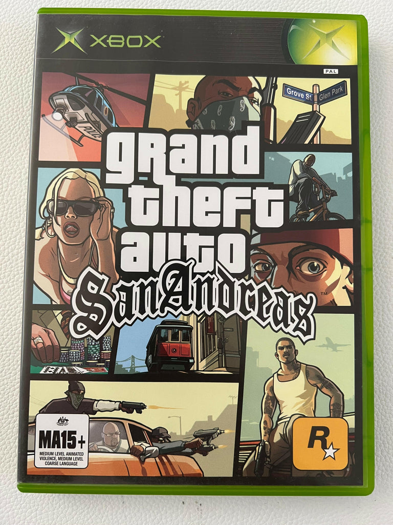 Grand Theft Auto San Adreas.