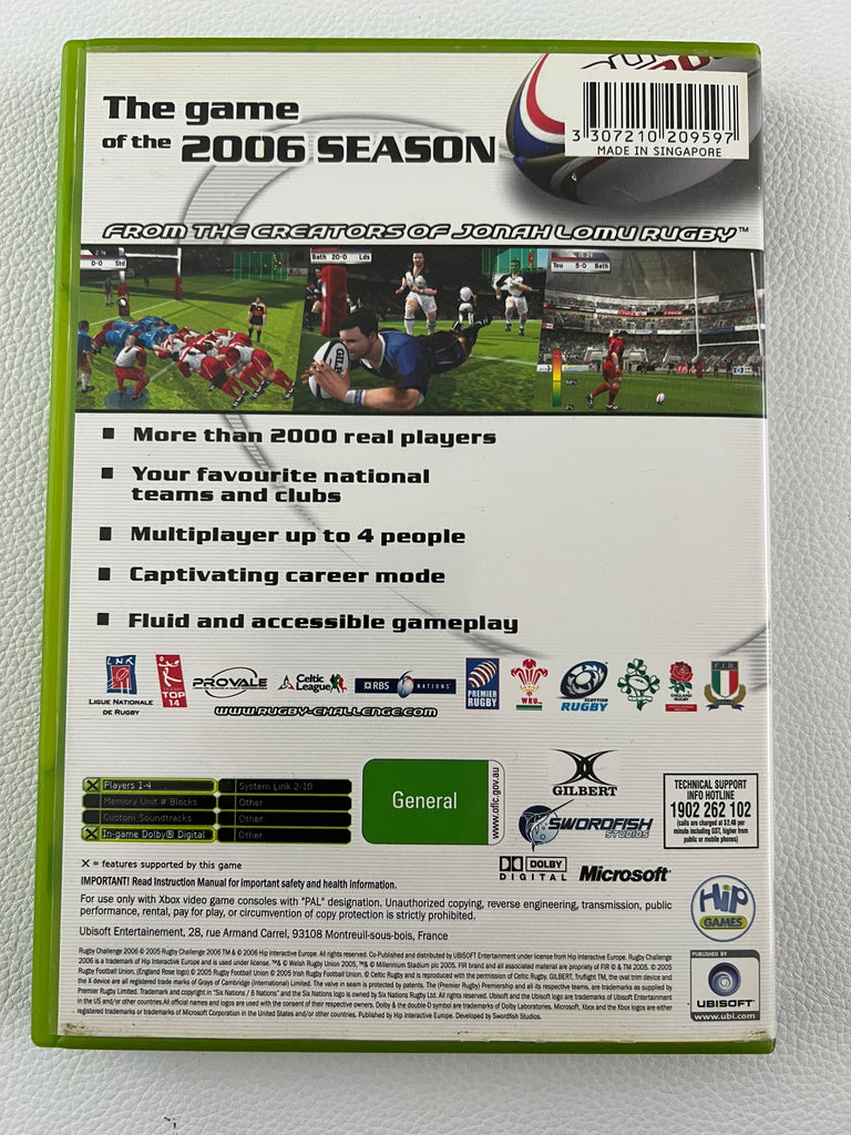 Rugby Challenge 2006.