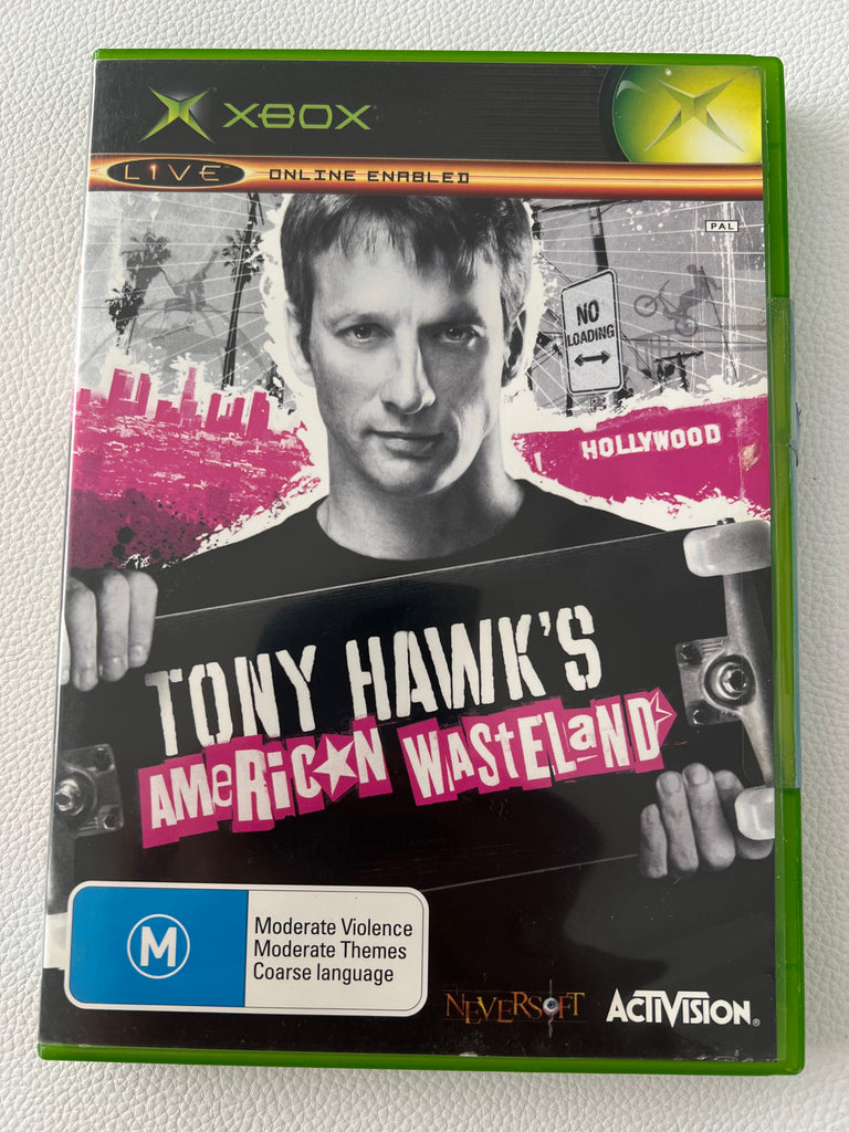 Tony Hawk American Wasteland.