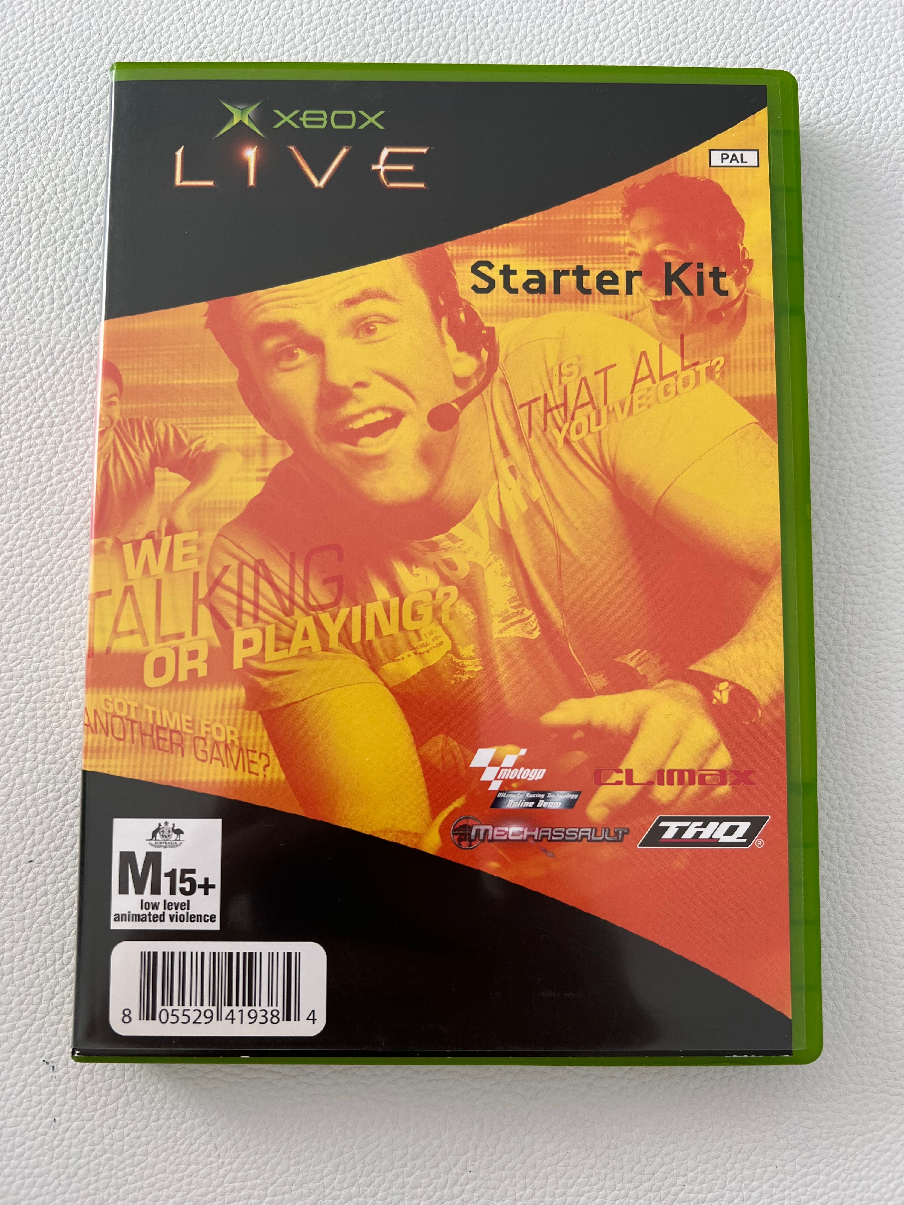 Xbox Lev Unit Original Xbox Live Starter Kit