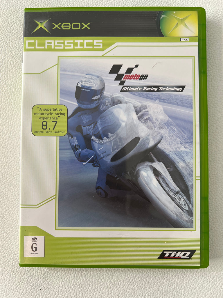MotoGP Ultimate Racing Technology.