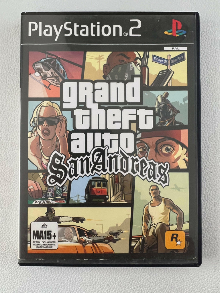 Grand Theft Auto: San Andreas.