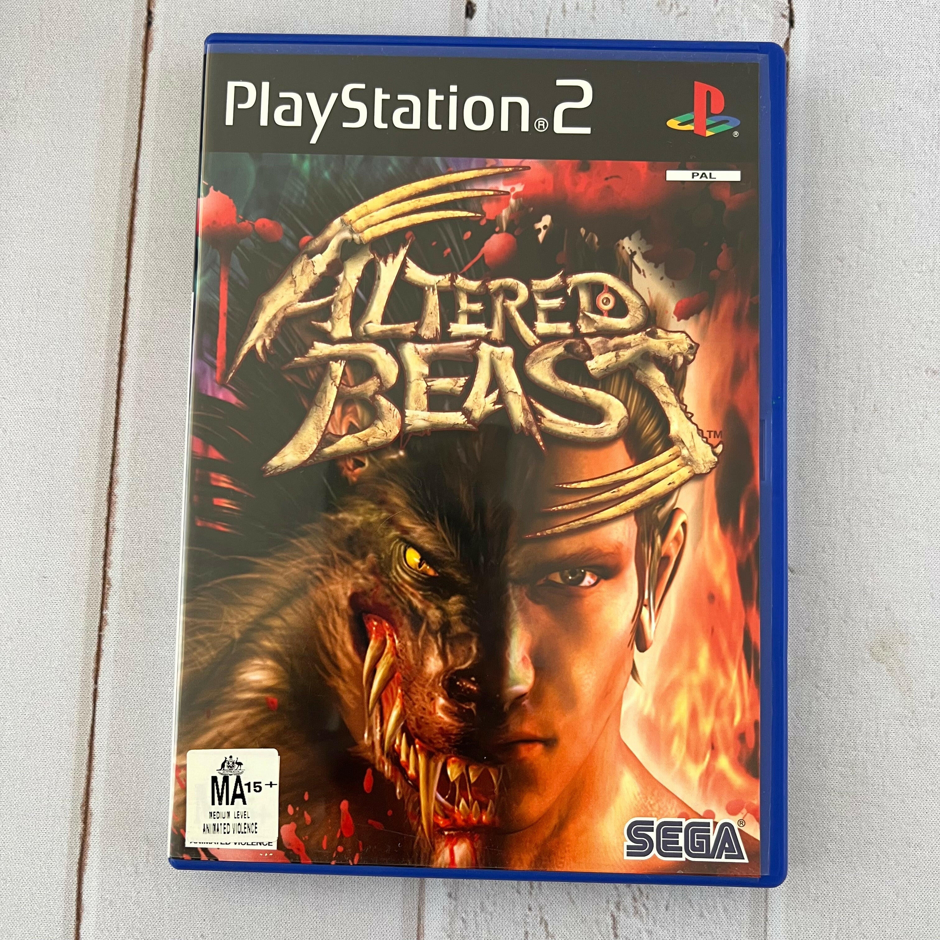 Altered Beast PS2 Classic Action Game Sydney Retro